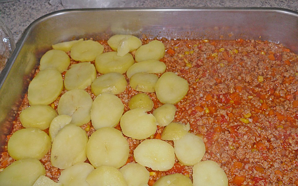 Kartoffelgratin a la Bolognese von chrisch46 | Chefkoch.de