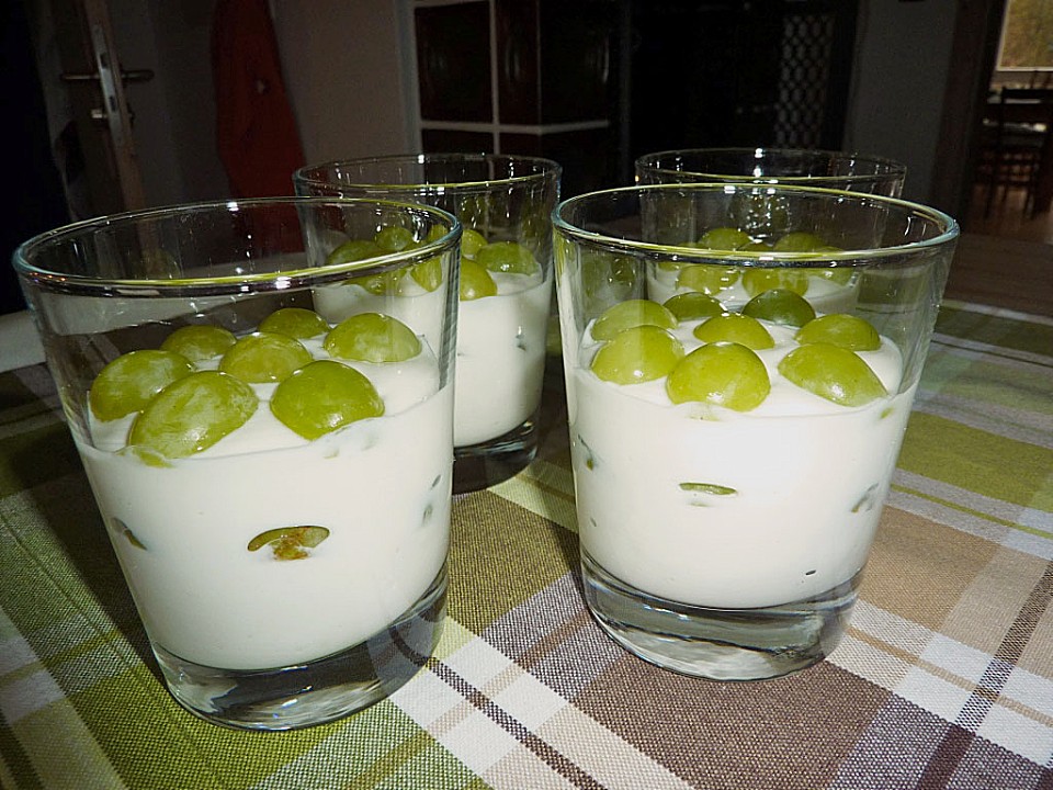 Quark - Joghurt - Trauben Dessert von alexandradugas | Chefkoch.de