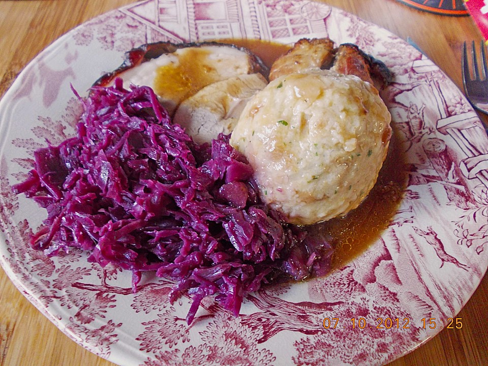 Spanferkel - Rollbraten mit Biersoße und Klößen von gs_pe | Chefkoch.de