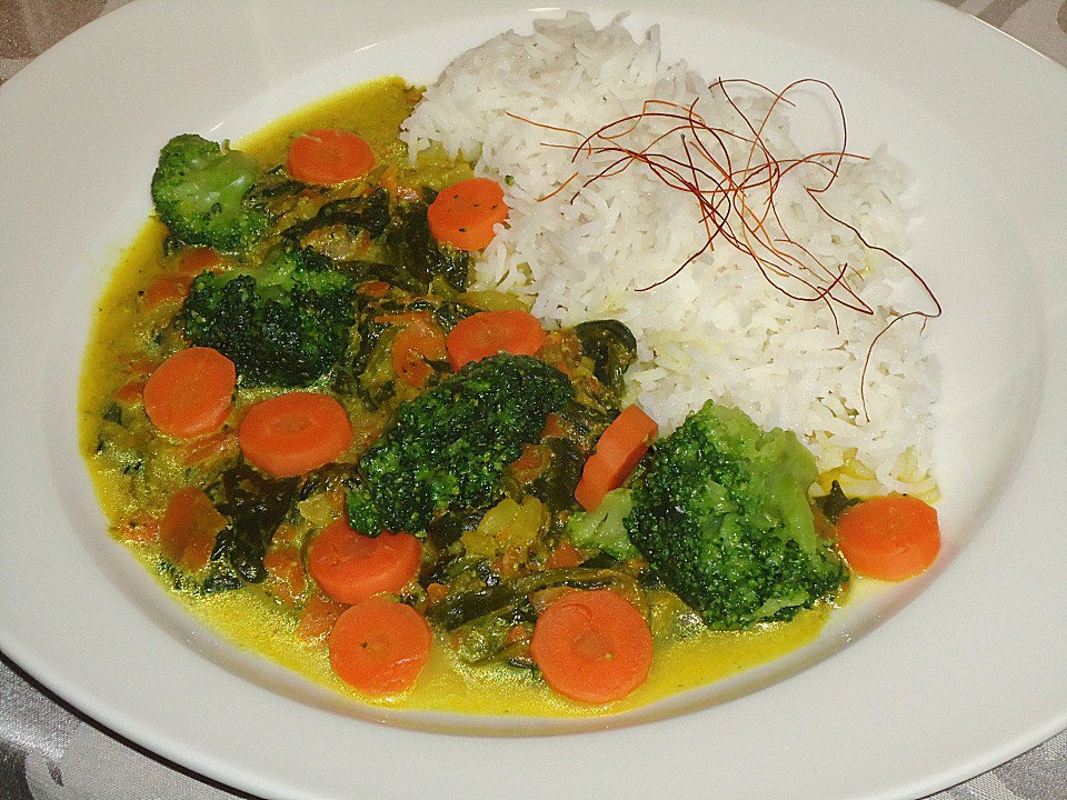 Indisches Gemüsecurry mit Kokos von lalalalalalala | Chefkoch.de