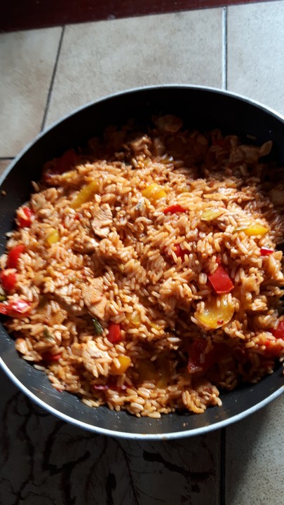 Paprika - Reispfanne mit Pute von Laudia | Chefkoch.de