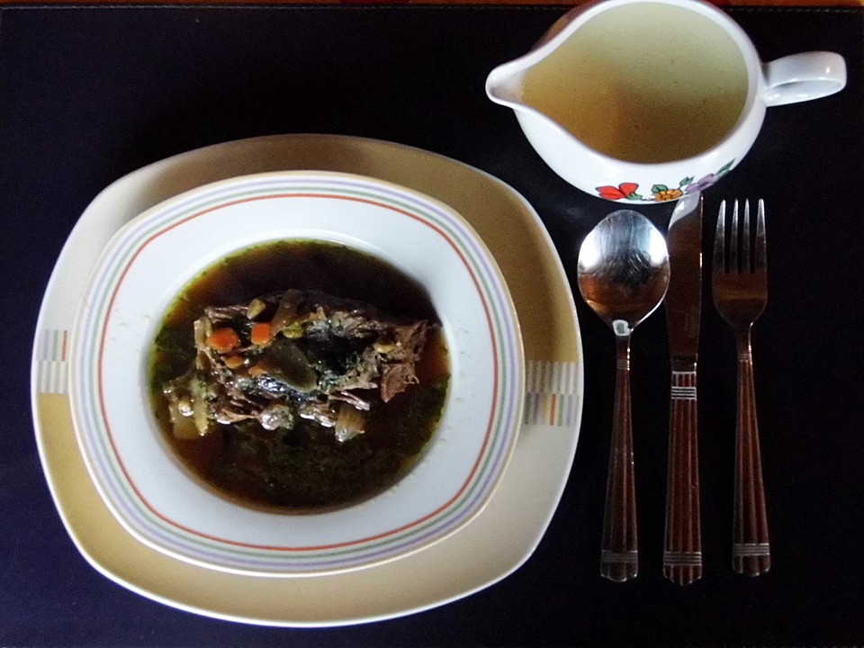 Schwäbisches Siedfleisch mit Meerrettichsauce von diehelen | Chefkoch.de