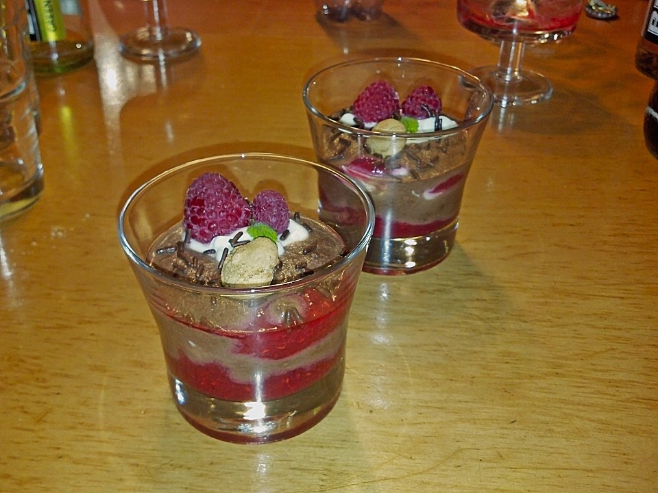 Himbeer Schoko Mousse von kaliorexi Chefkoch.de