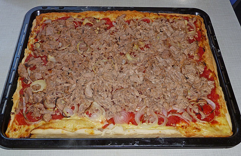 Thunfischpizza von harrypootter | Chefkoch.de