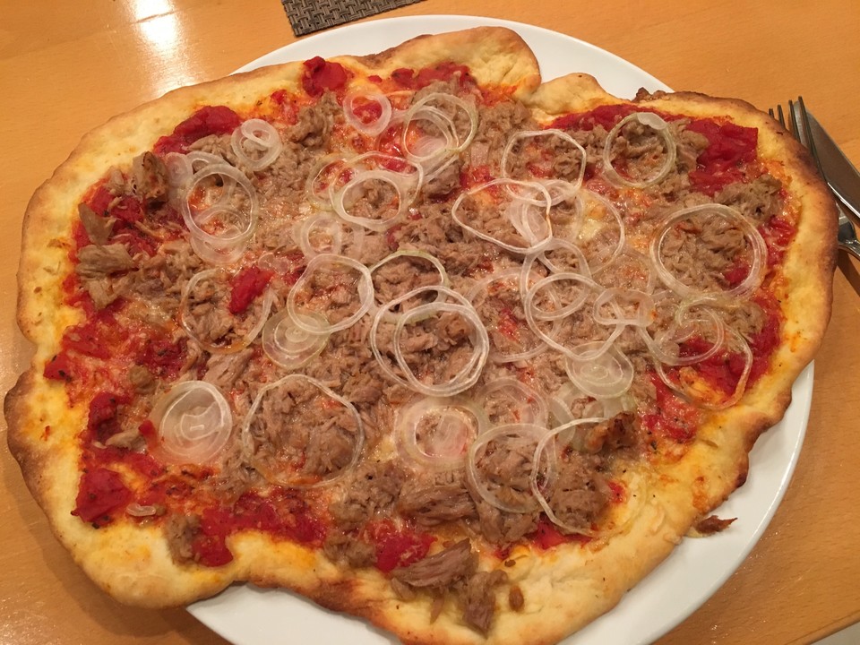 Thunfischpizza von harrypootter | Chefkoch.de