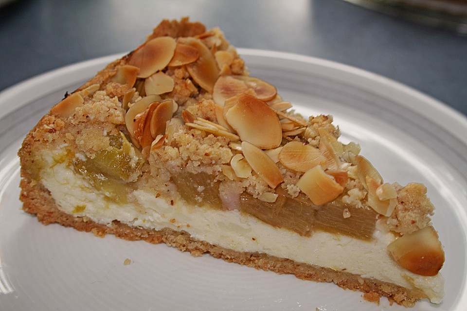 Rhabarber - Käsekuchen mit Streusel von floridalady87 | Chefkoch.de