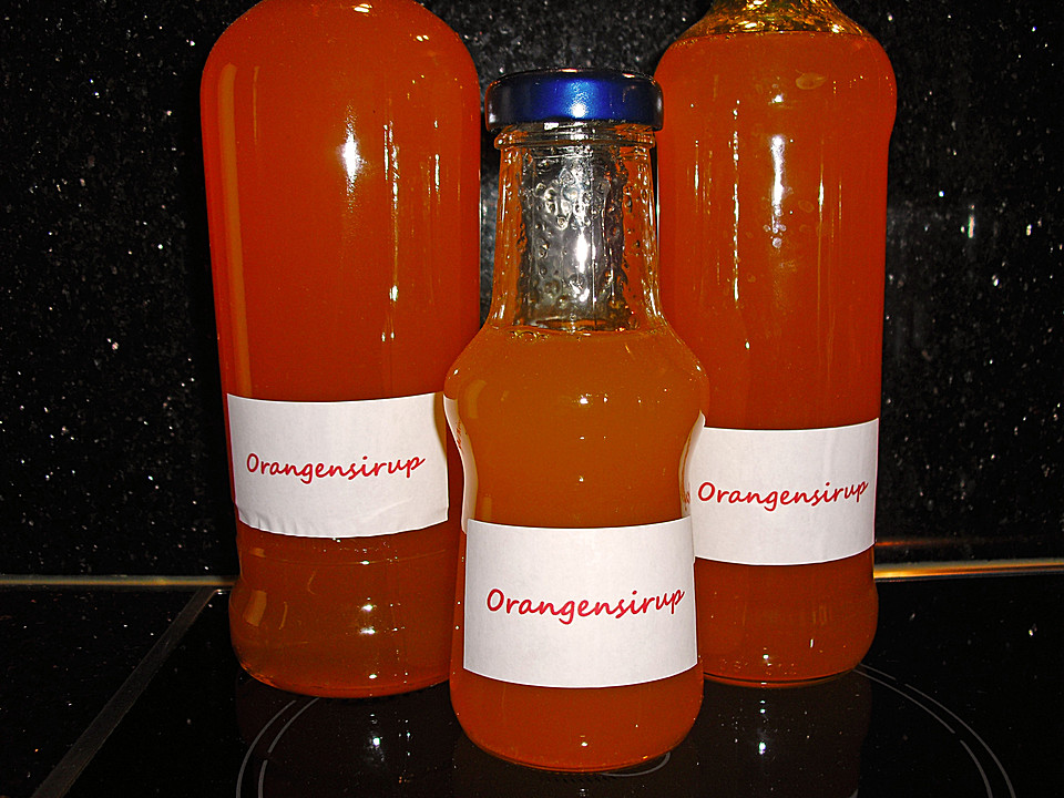 Orangensirup - Rezepte Suchen