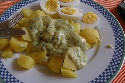 Eier in Estragonsauce 10