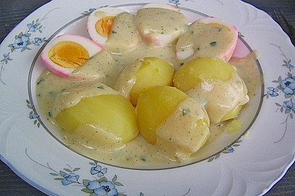 Eier in Estragonsauce 8