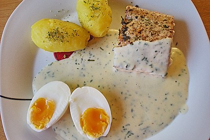 Eier in Estragonsauce 4