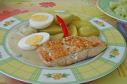 Eier in Estragonsauce 5