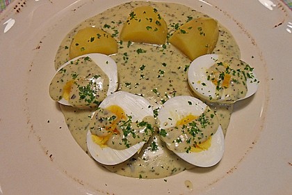 Eier in Estragonsauce 7