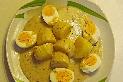 Eier in Estragonsauce 12