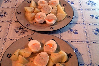Eier in Estragonsauce 15