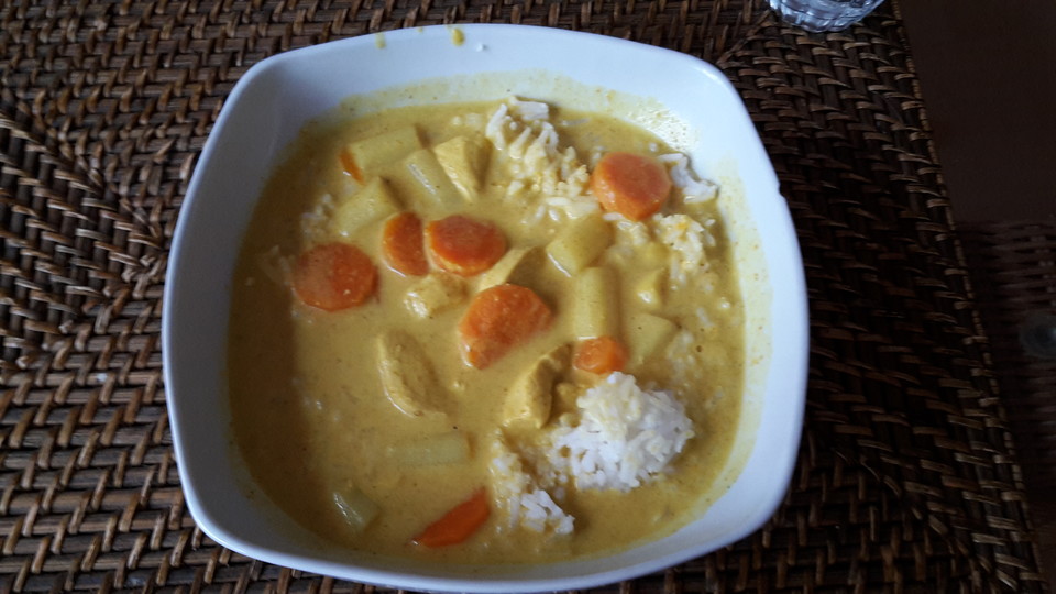 Curry-Hühnerfrikassee à la Mama von Tickerix | Chefkoch.de