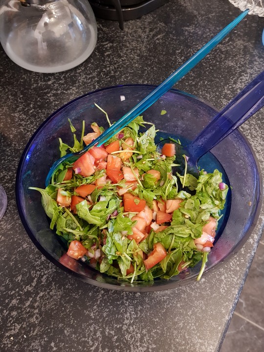 Tomaten - Rucola - Salat von ClaudiaMaria1973 | Chefkoch.de