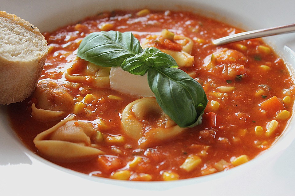 Bunter Tortellini-Gemüse Topf von Rocky73 | Chefkoch.de