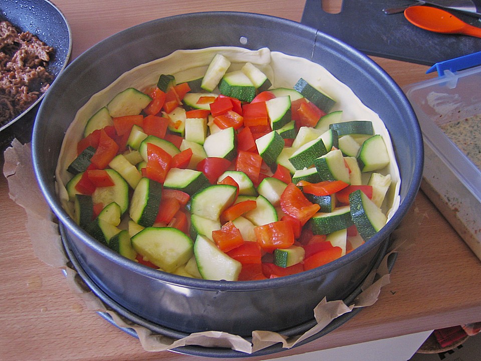 Gemüse - Hackfleisch - Torte von katie1985 | Chefkoch.de