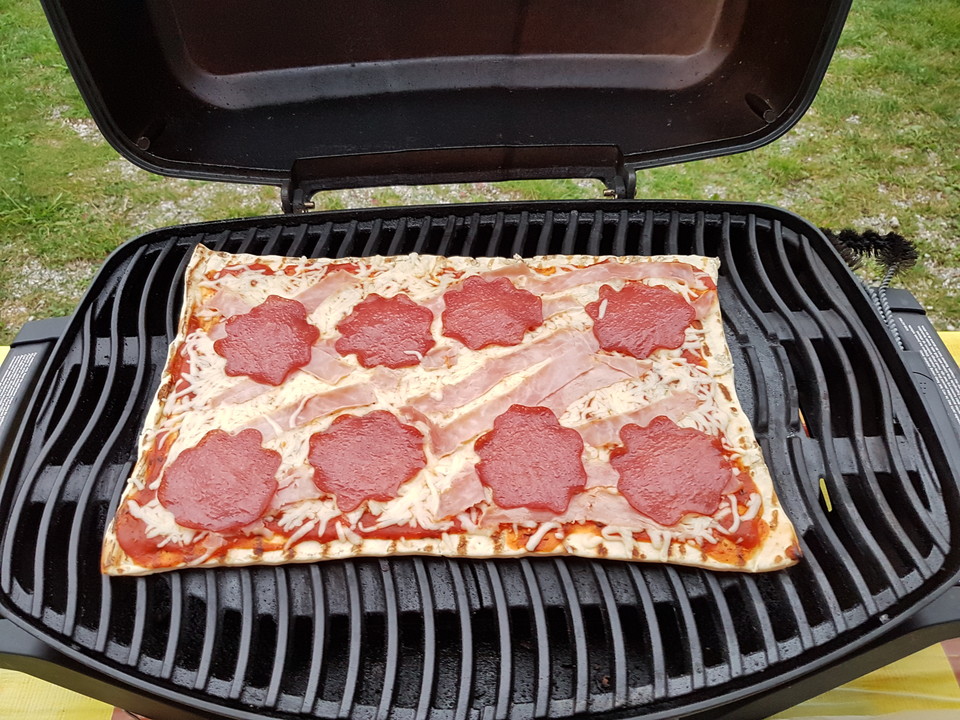 Pizza vom Grill von yvonneschnecke | Chefkoch.de