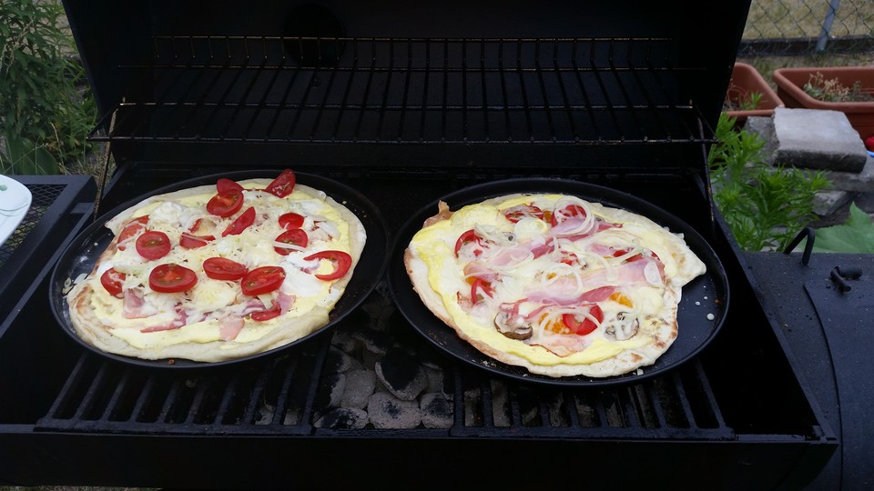 Pizza vom Grill von yvonneschnecke | Chefkoch.de