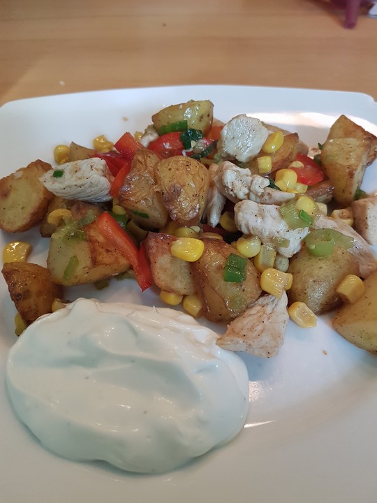 Western Kartoffelsalat mit Hähnchen von mustardfan | Chefkoch.de