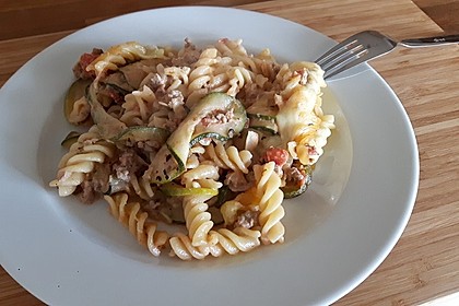 Nudel - Zucchini - Hackfleisch - Auflauf 8