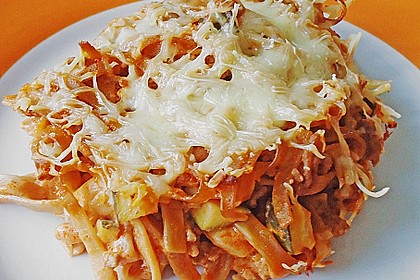 Nudel - Zucchini - Hackfleisch - Auflauf 3