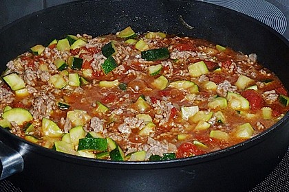 Nudel - Zucchini - Hackfleisch - Auflauf 10
