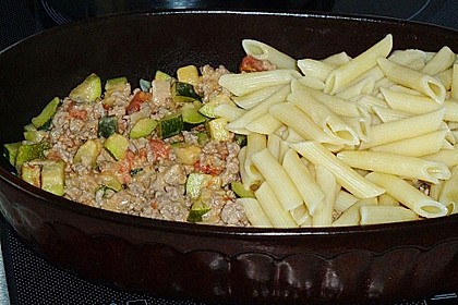 Nudel - Zucchini - Hackfleisch - Auflauf 14