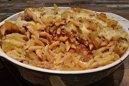 Nudel - Zucchini - Hackfleisch - Auflauf 9