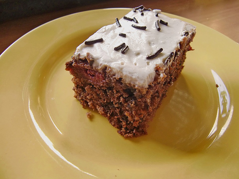 Saftiger Kirsch - Rotweinkuchen von Alcar75 | Chefkoch.de