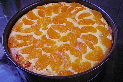 Quarkkuchen mit Mandarinen 1