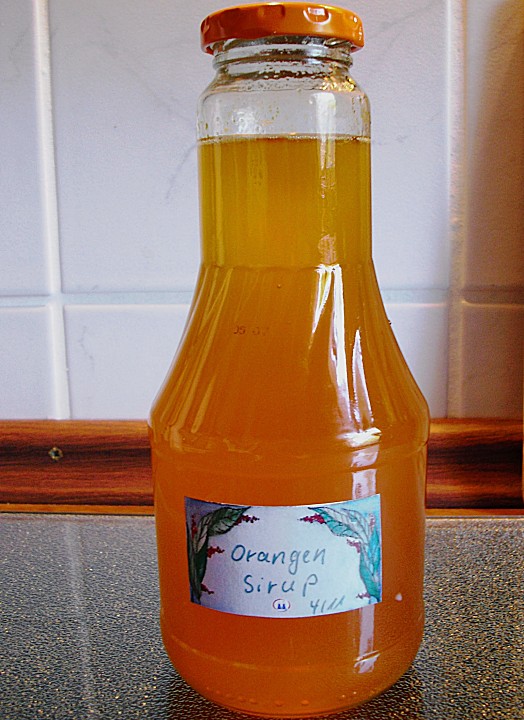 Orangensirup - Rezepte Suchen