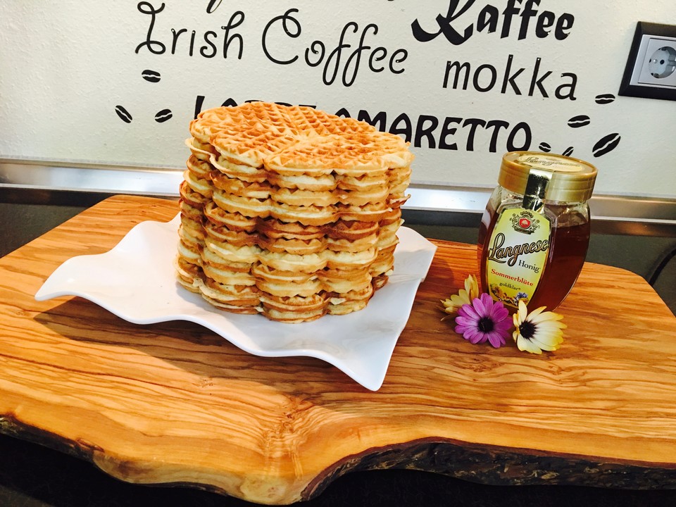 Vanille - Honig - Waffeln von Marshmallow | Chefkoch.de