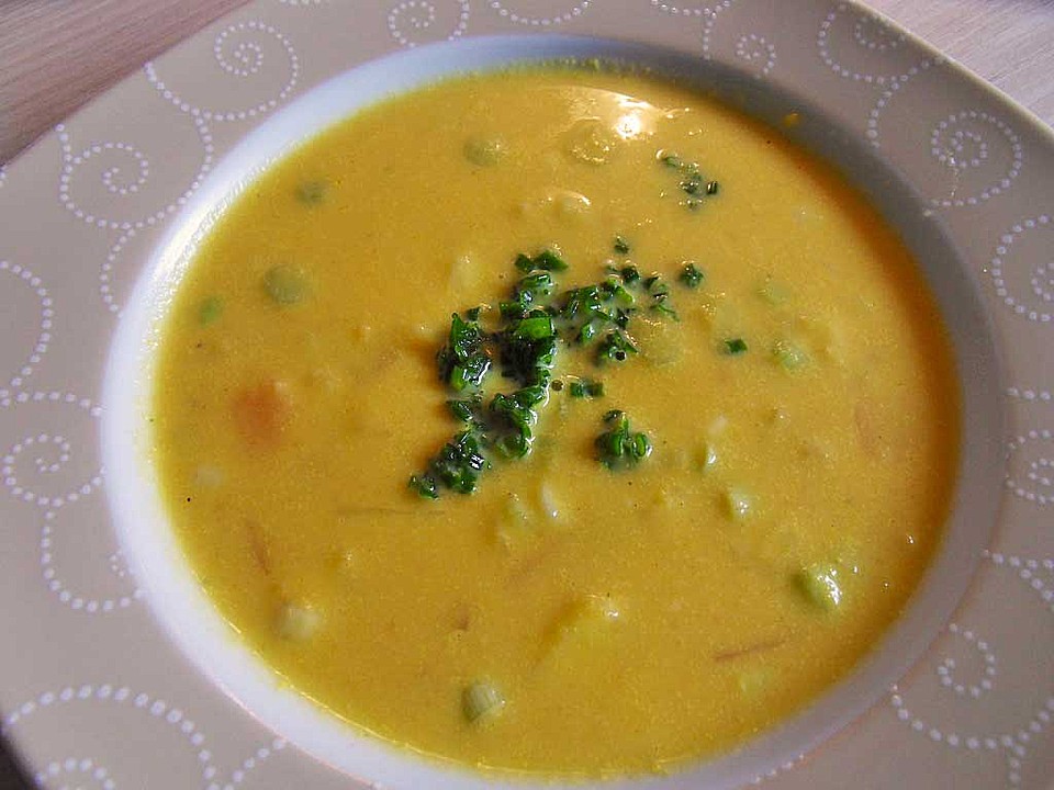 Möhren-Kokos-Suppe mit Mango - Ein leckeres Rezept | Chefkoch.de