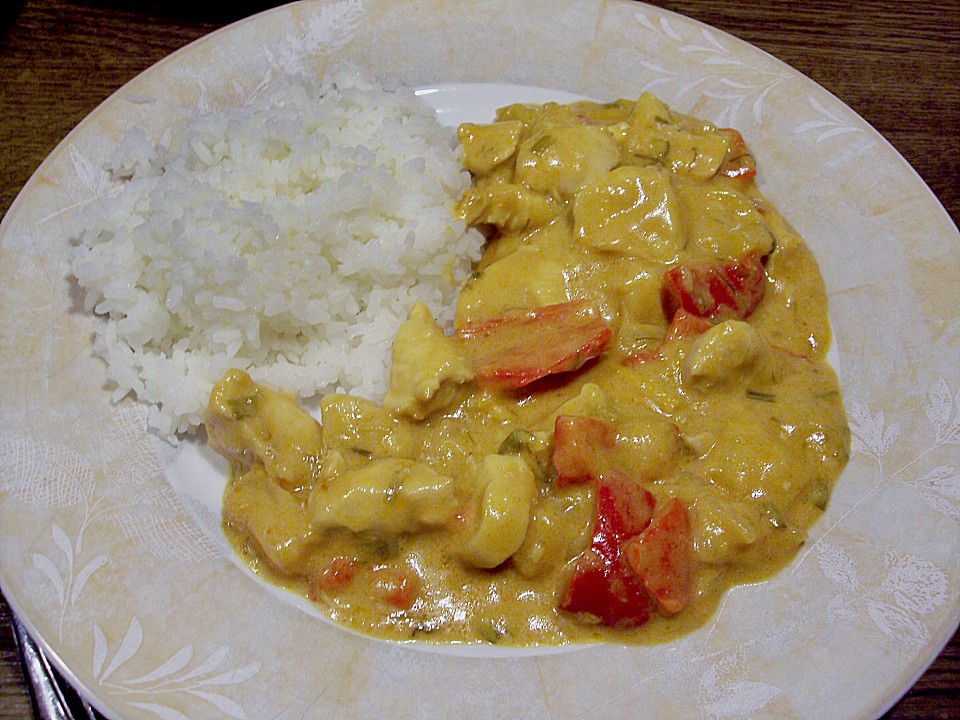 Curry mit Schweinefleisch und Paprika von mausel | Chefkoch.de