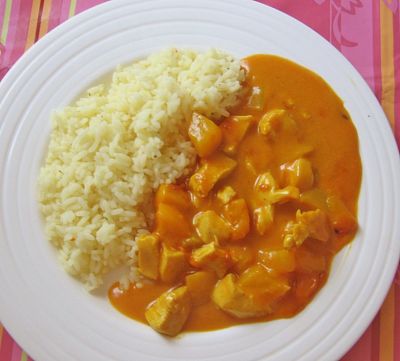 Putencurry scharf mit Reis von SweetSphinx | Chefkoch.de