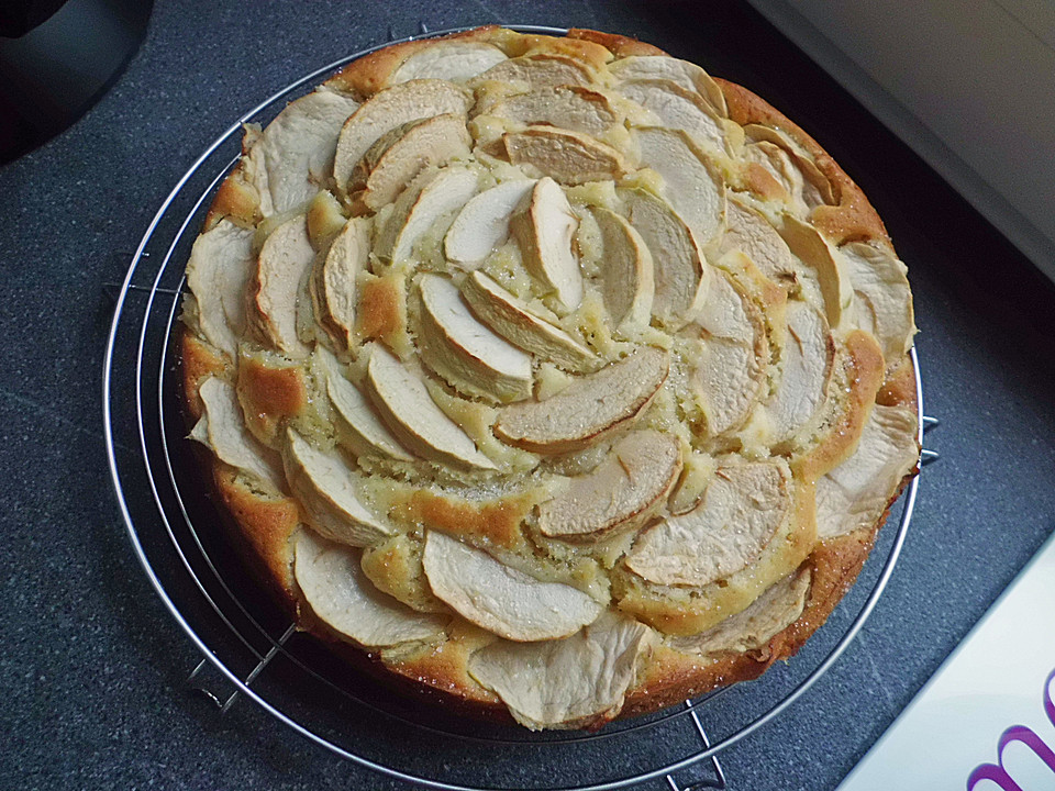 Einfacher versunkener Apfelkuchen | Chefkoch.de