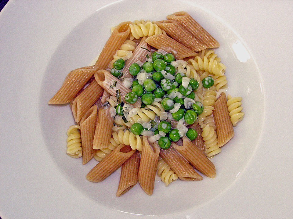 Nudeln mit Schinken - Sahne - Käse Soße von din1031 | Chefkoch.de