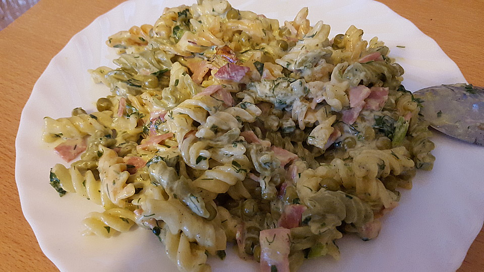 Nudeln mit Schinken - Sahne - Käse Soße von din1031 | Chefkoch.de