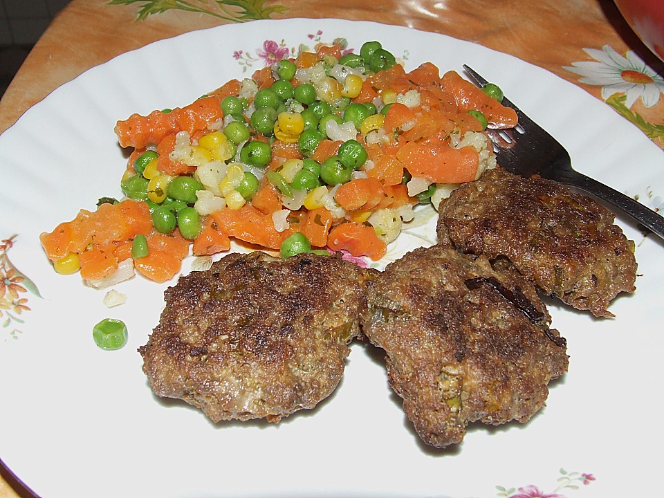 Fleischküchle / Frikadellen aus dem Backofen a la Mäusle von ...