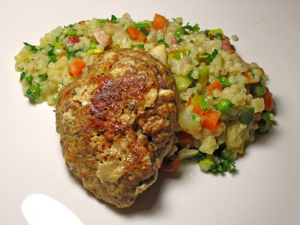 Fleischküchle / Frikadellen aus dem Backofen a la Mäusle von ...