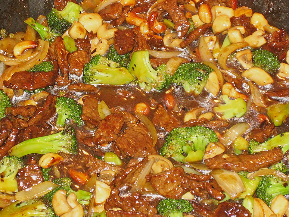 Chinesisches Rindfleisch mit Brokkoli von Teddy01969 | Chefkoch.de
