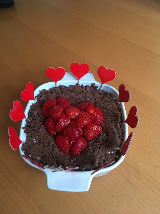 Joghurt-Quark Creme mit Erdbeeren von Kochfee_s | Chefkoch.de