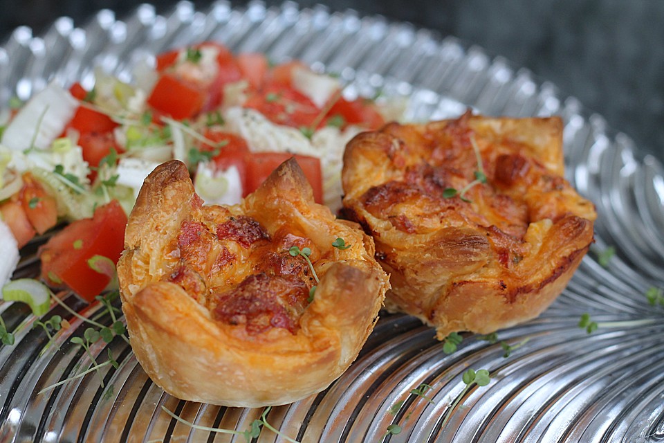 Schnelle Pizzamuffins von Exoticqueen Chefkoch.de