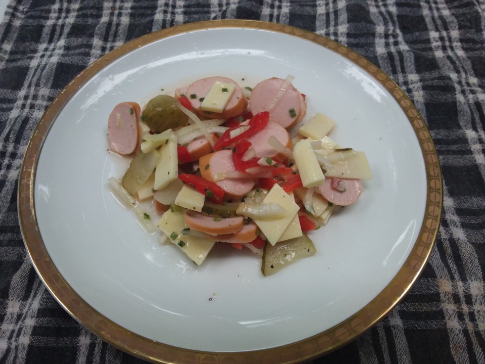 Bunter Wurstsalat von Käsemädchen | Chefkoch.de