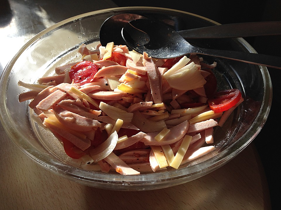 Badischer Wurstsalat - Ein gutes Rezept | Chefkoch.de