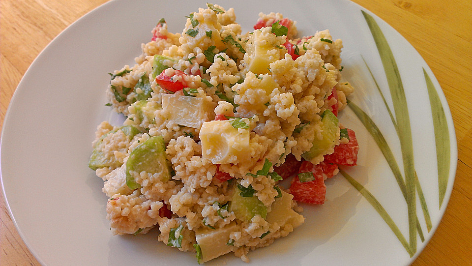 Gurken-Couscous-Salat mit Käse von s-fuechsle | Chefkoch.de