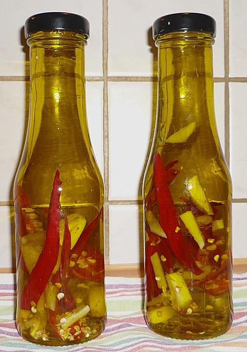 Chili-Ingwer-Knoblauch-Öl von Viniferia | Chefkoch.de