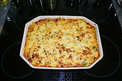 Rosenkohl-Kartoffel-Hack Auflauf 3